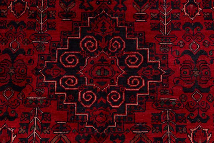 8' x 11' 7 Hand Knotted Khal Mohammadi Wool Rug