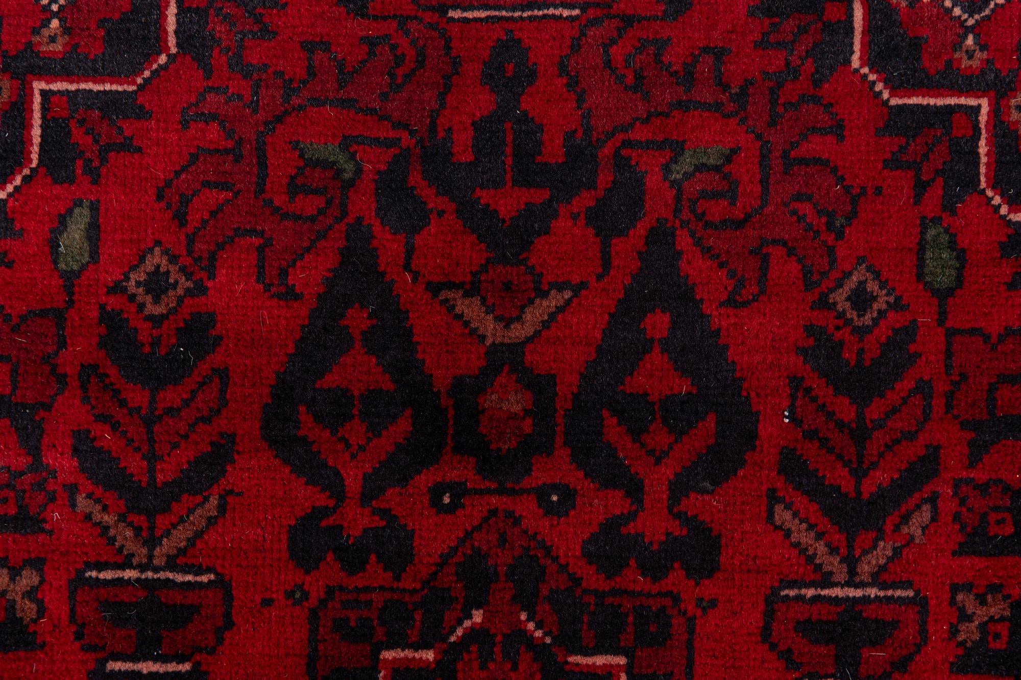 8' x 11' 7 Hand Knotted Khal Mohammadi Wool Rug