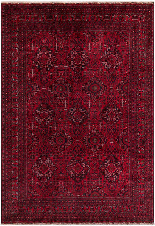 Detail image of 8' x 11' 7 Hand Knotted Khal Mohammadi Wool Rug
