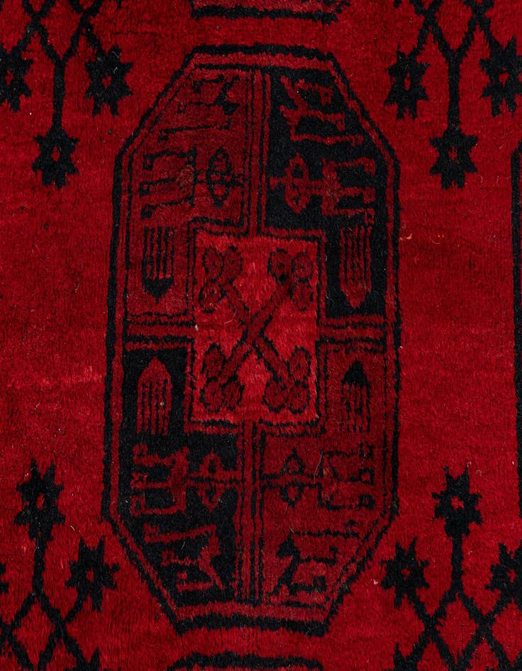 Detail image of 7' 5 x 10' 5  Hand Knotted Khal Mohammadi Wool Rug