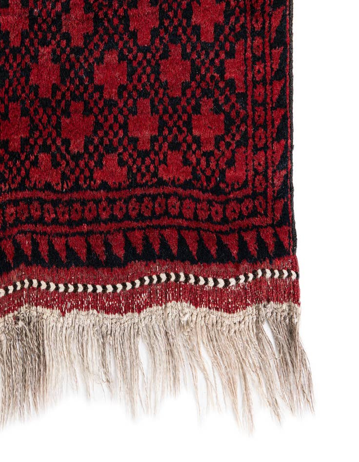 Detail image of 7' 5 x 10' 5  Hand Knotted Khal Mohammadi Wool Rug