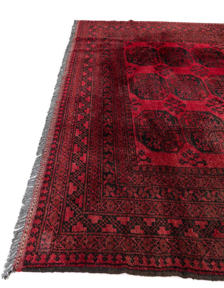 Detail image of 6' 7 x 9' 5 Hand Knotted Khal Mohammadi Wool Rug