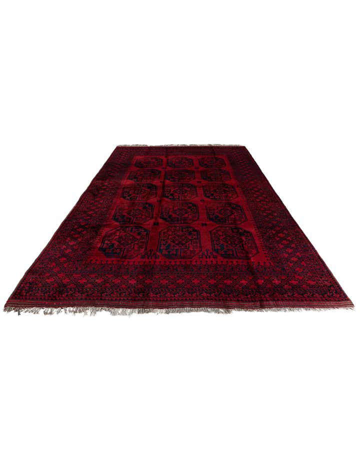 7' 9 x 11' 4 Hand Knotted Khal Mohammadi Wool Rug