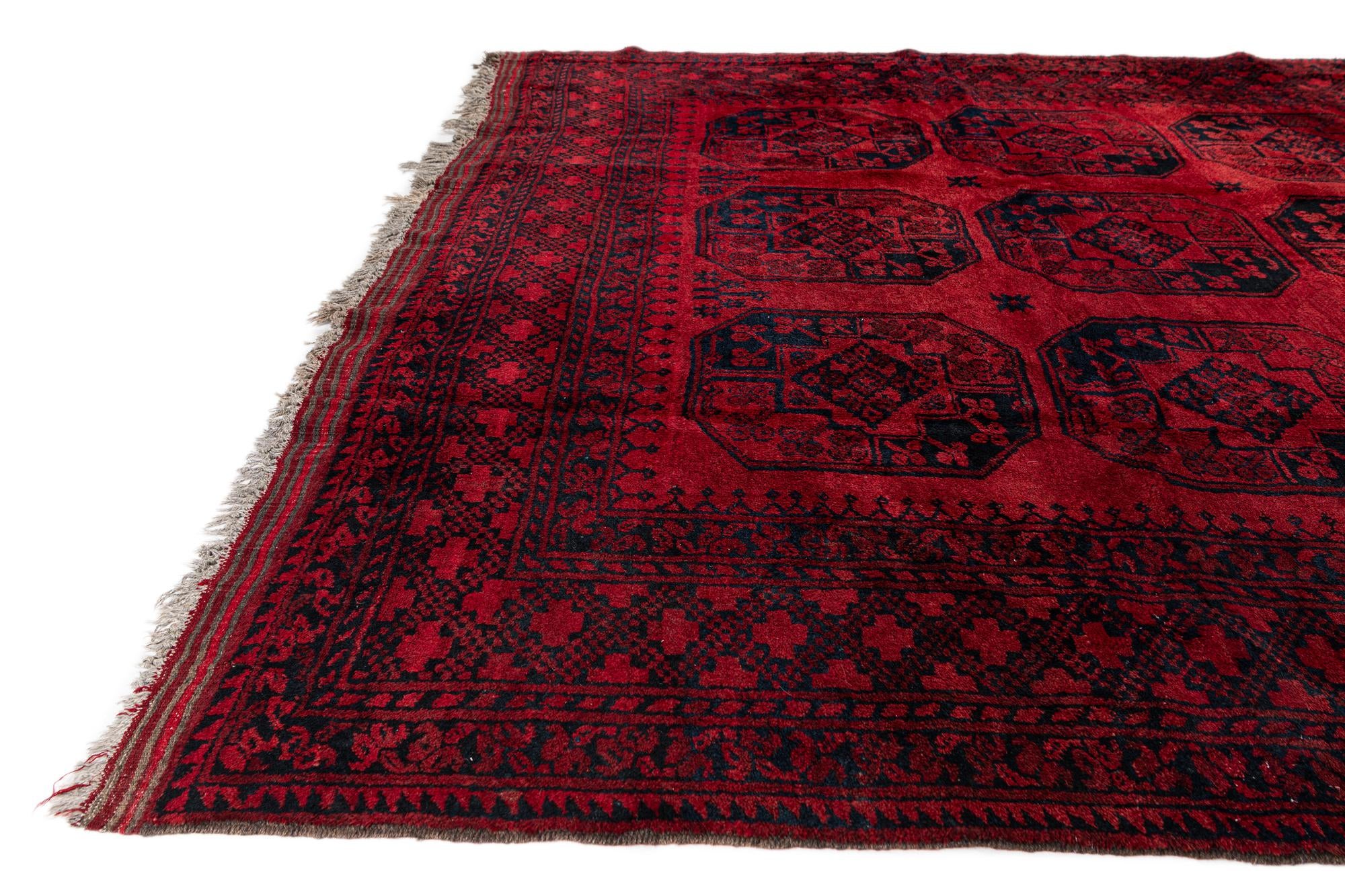 7' 9 x 11' 4 Hand Knotted Khal Mohammadi Wool Rug