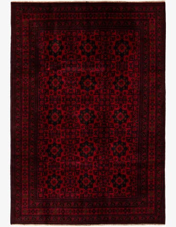 6' 6 x 9' 8 Hand Knotted Khal Mohammadi Wool Rug