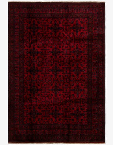 6' 6 x 9' 8 Hand Knotted Khal Mohammadi Wool Rug