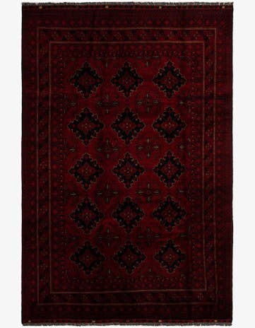 6' 6 x 9' 10 Hand Knotted Khal Mohammadi Wool Rug