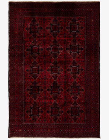 6' 6 x 9' 7 Hand Knotted Khal Mohammadi Wool Rug