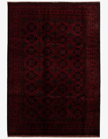 6' 7 x 9' 11 Hand Knotted Khal Mohammadi Wool Rug