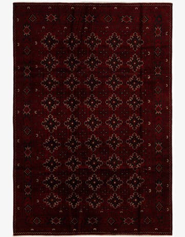 6' 6 x 9' 5 Hand Knotted Khal Mohammadi Wool Rug