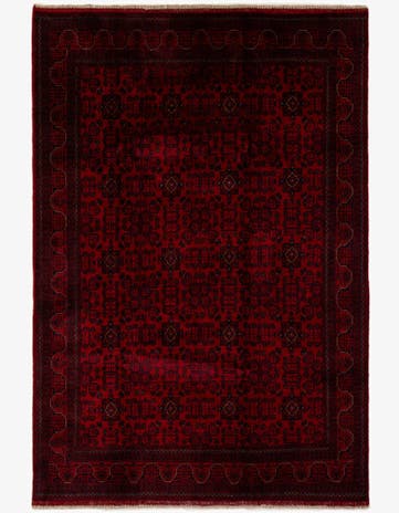 6' 5 x 9' 6 Hand Knotted Khal Mohammadi Wool Rug