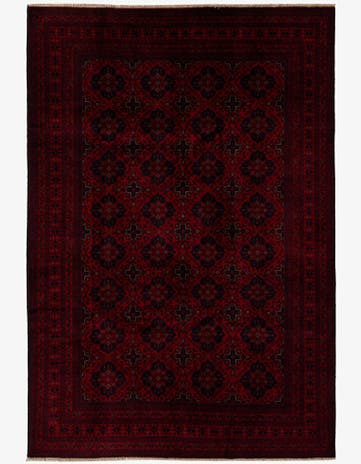 6' 9 x 9' 8 Hand Knotted Khal Mohammadi Wool Rug