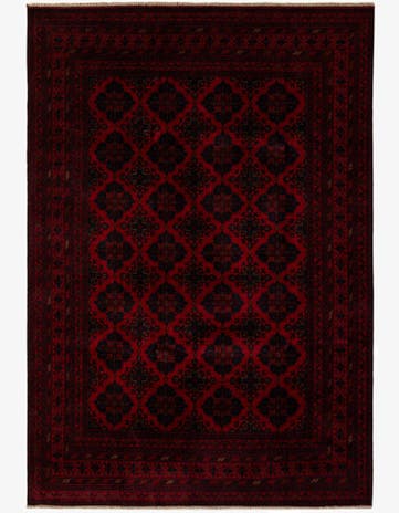 6' 9 x 9' 7 Hand Knotted Khal Mohammadi Wool Rug