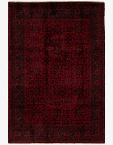 6' 9 x 9' 9 Hand Knotted Khal Mohammadi Wool Rug