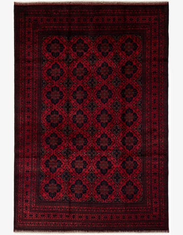 6' 5 x 9' 8 Hand Knotted Khal Mohammadi Wool Rug