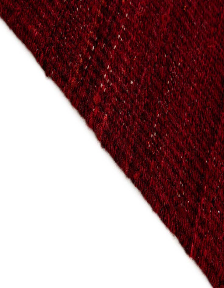 Detail image of 12' 10 x 18' 11  Hand Woven Kilim Afghan Wool Rug