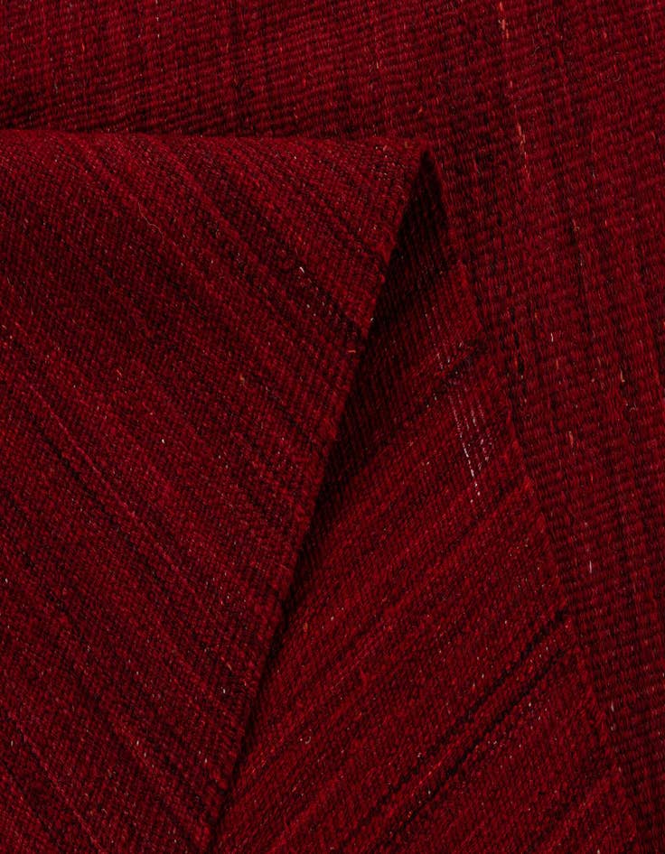 Detail image of 12' 10 x 18' 11  Hand Woven Kilim Afghan Wool Rug