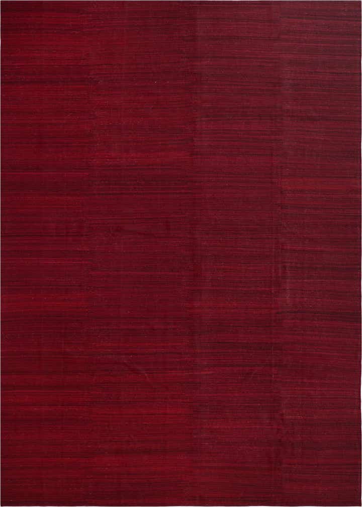 11' 6 x 15' 8 Hand Woven Kilim Afghan Wool Rug