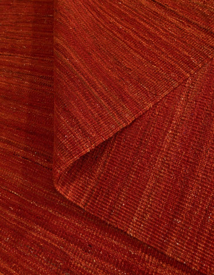 Detail image of 13' 1 x 18' 6 Hand Woven Kilim Afghan Wool Rug