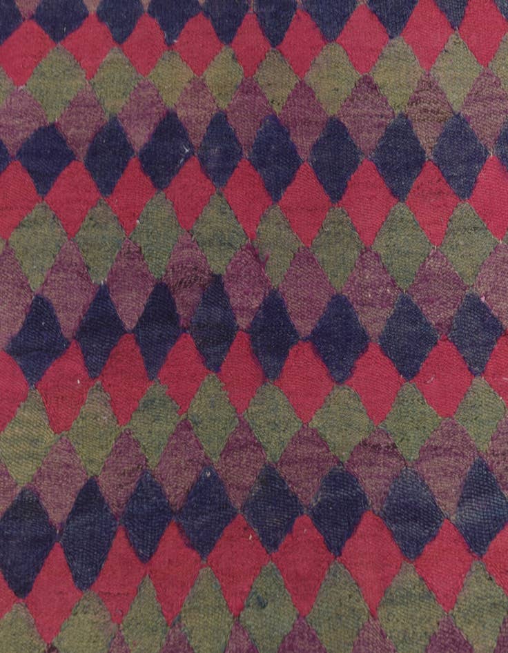 Detail image of 4' 6 x 8'  Hand Woven Kilim Fars Wool Rug