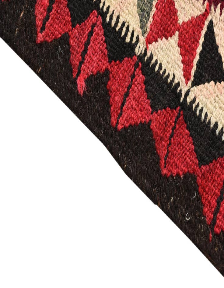 Detail image of 4' 7 x 7' 7  Hand Woven Kilim Fars Wool Rug