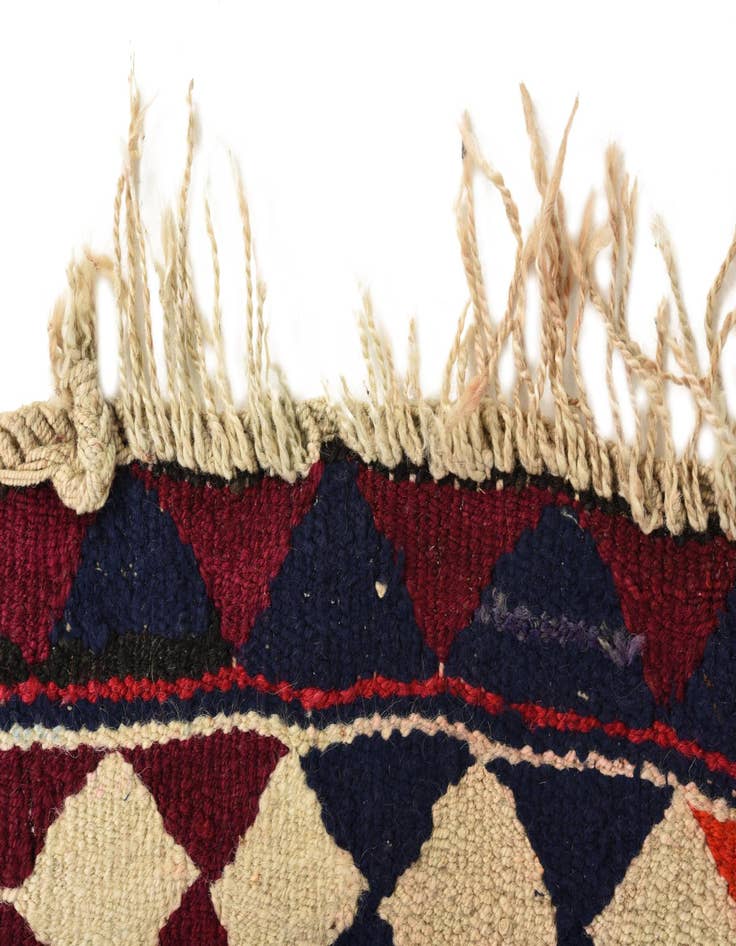 Detail image of 4' 7 x 7' 7  Hand Woven Kilim Fars Wool Rug
