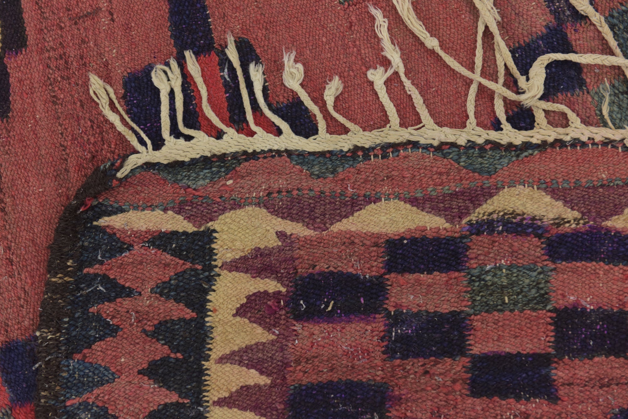 150cm x 265cm Tejido a mano Kilim Fars Alfombra Lana