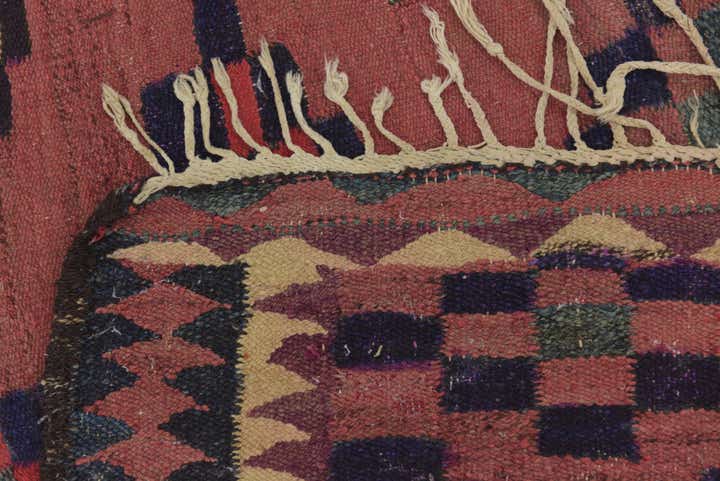 150cm x 265cm Tejido a mano Kilim Fars Alfombra Lana