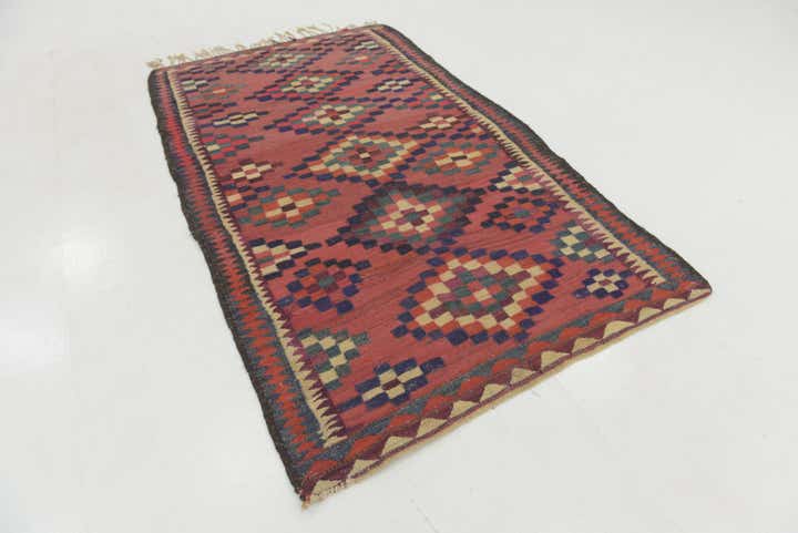 150cm x 265cm Tejido a mano Kilim Fars Alfombra Lana