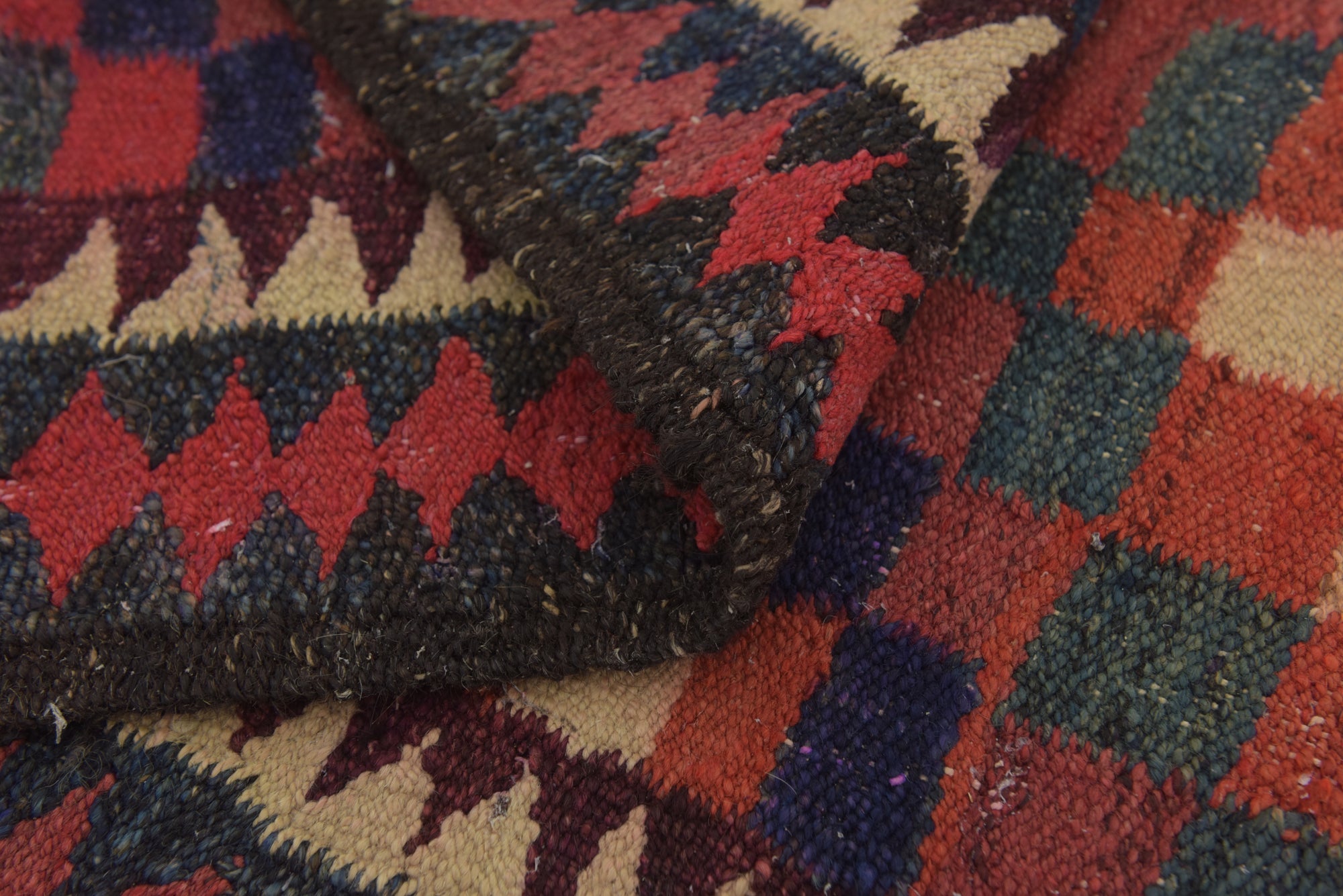 150cm x 265cm Tejido a mano Kilim Fars Alfombra Lana