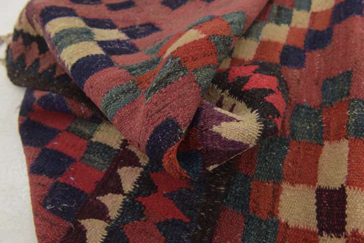 150cm x 265cm Tejido a mano Kilim Fars Alfombra Lana