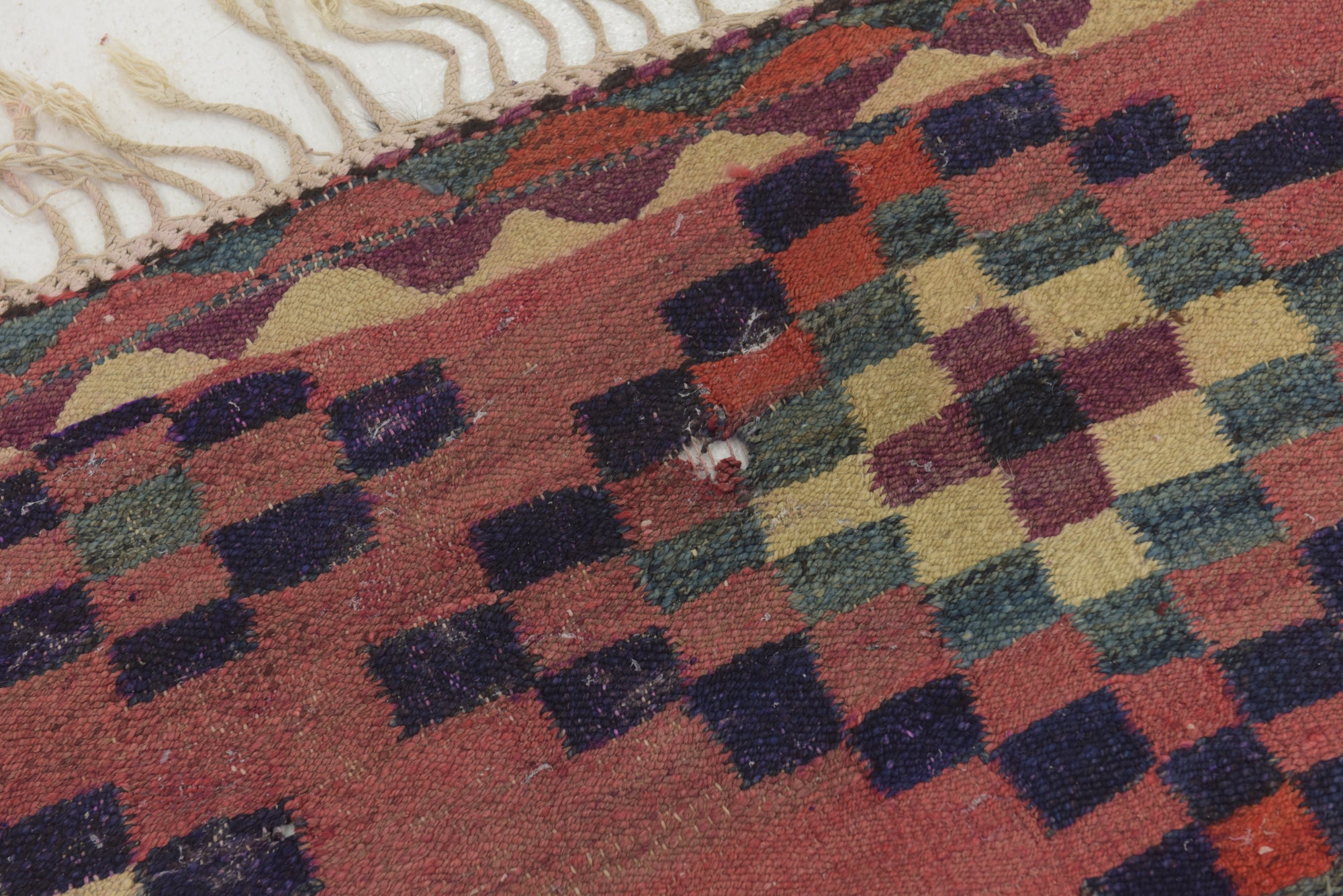 150cm x 265cm Tejido a mano Kilim Fars Alfombra Lana