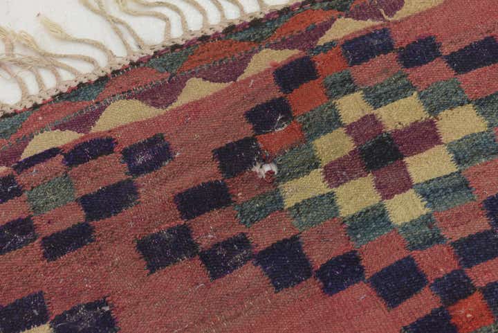 150cm x 265cm Tejido a mano Kilim Fars Alfombra Lana