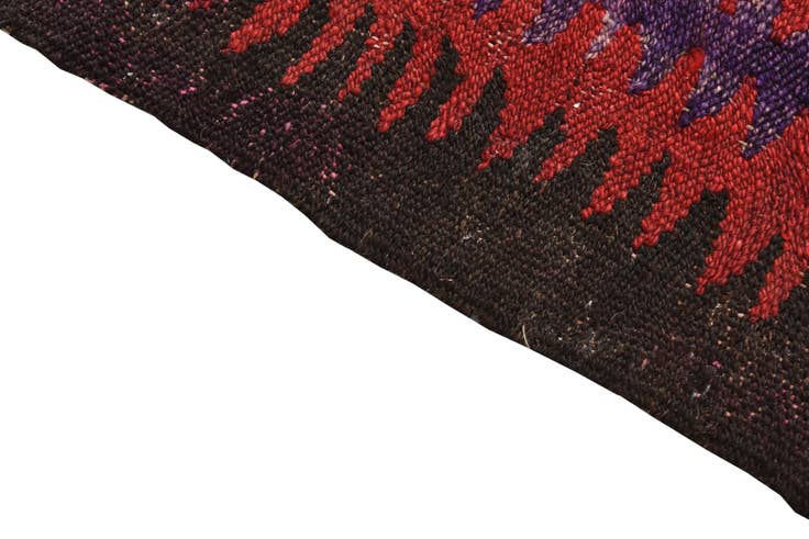 Detail image of 4' 6 x 8' 4 Hand Woven Kilim Fars Wool Rug