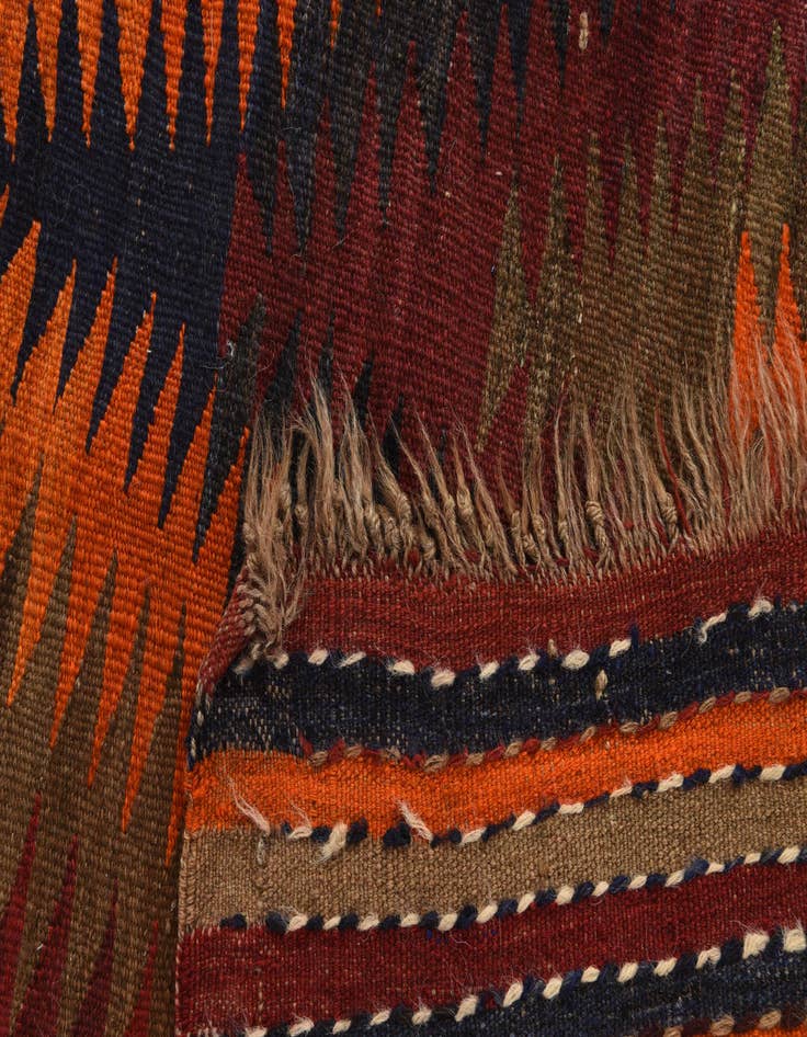 Detail image of 5' 7 x 8' 10  Hand Woven Kilim Fars Wool Rug