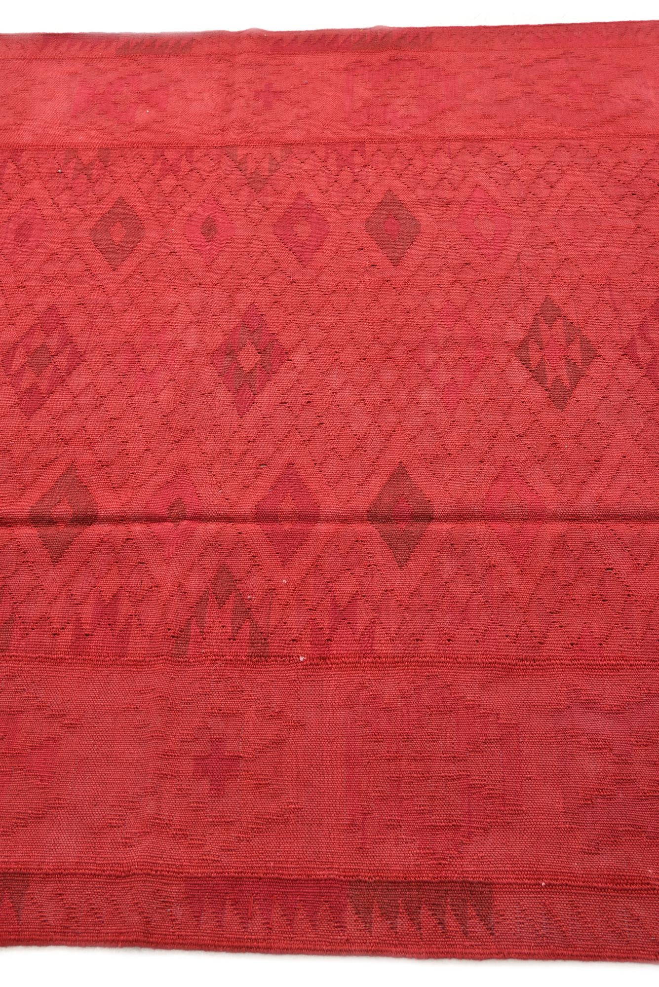 5' 4 x 8' Hand Woven Kilim Fars Rug