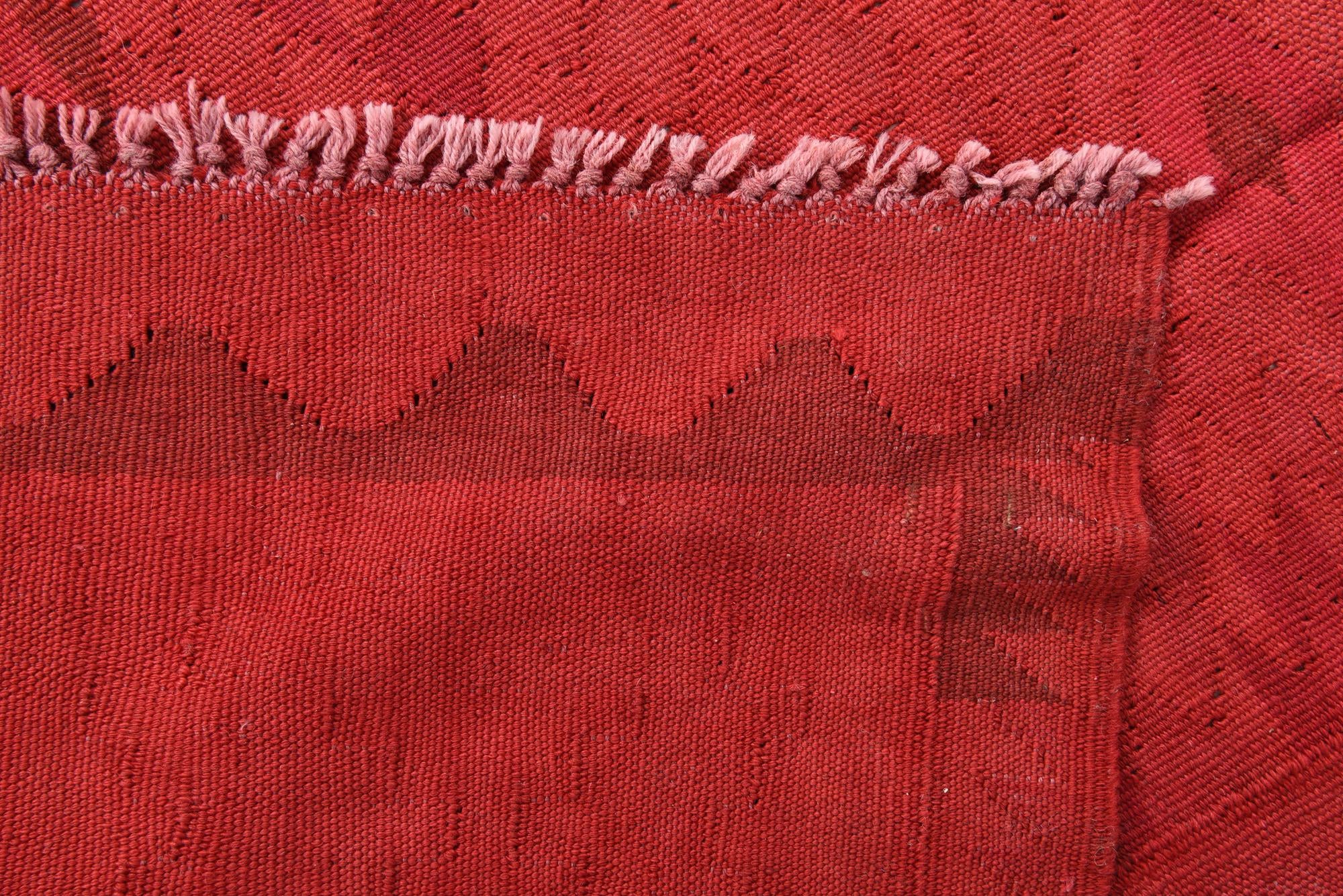 5' 4 x 8' Hand Woven Kilim Fars Rug