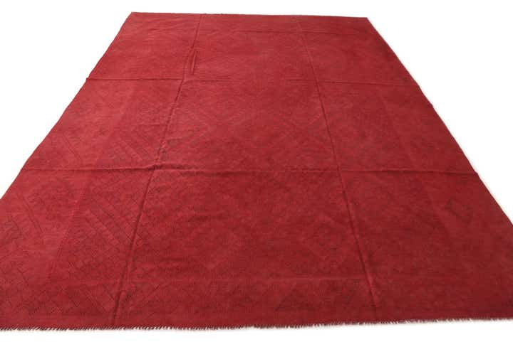 290cm x 385cm Handgewebt Kilim Fars Wolle Teppich