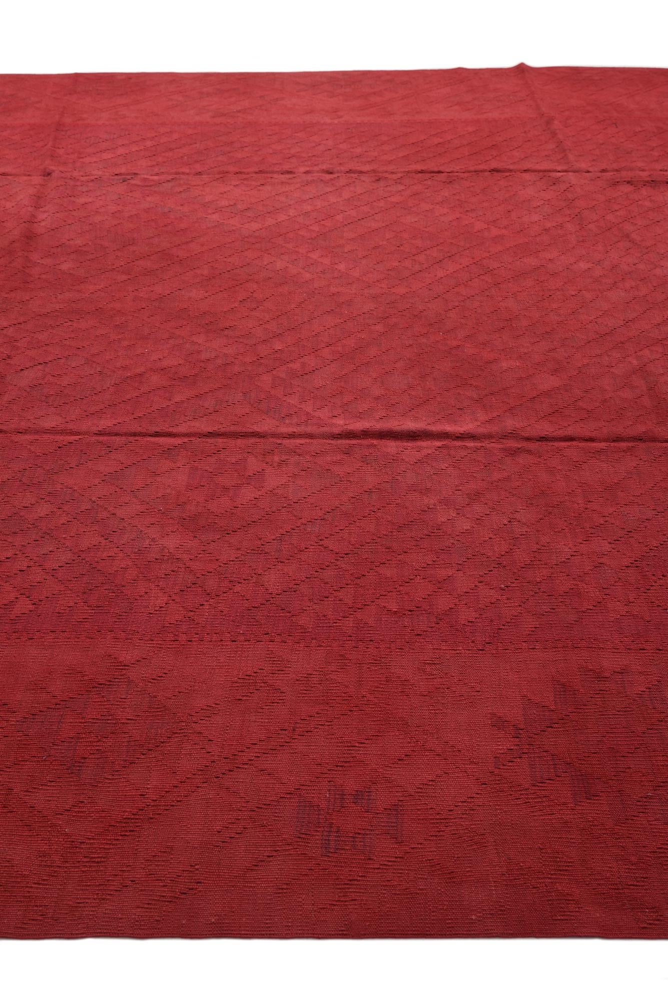 9' 7 x 12' 7 Hand Woven Kilim Fars Wool Rug