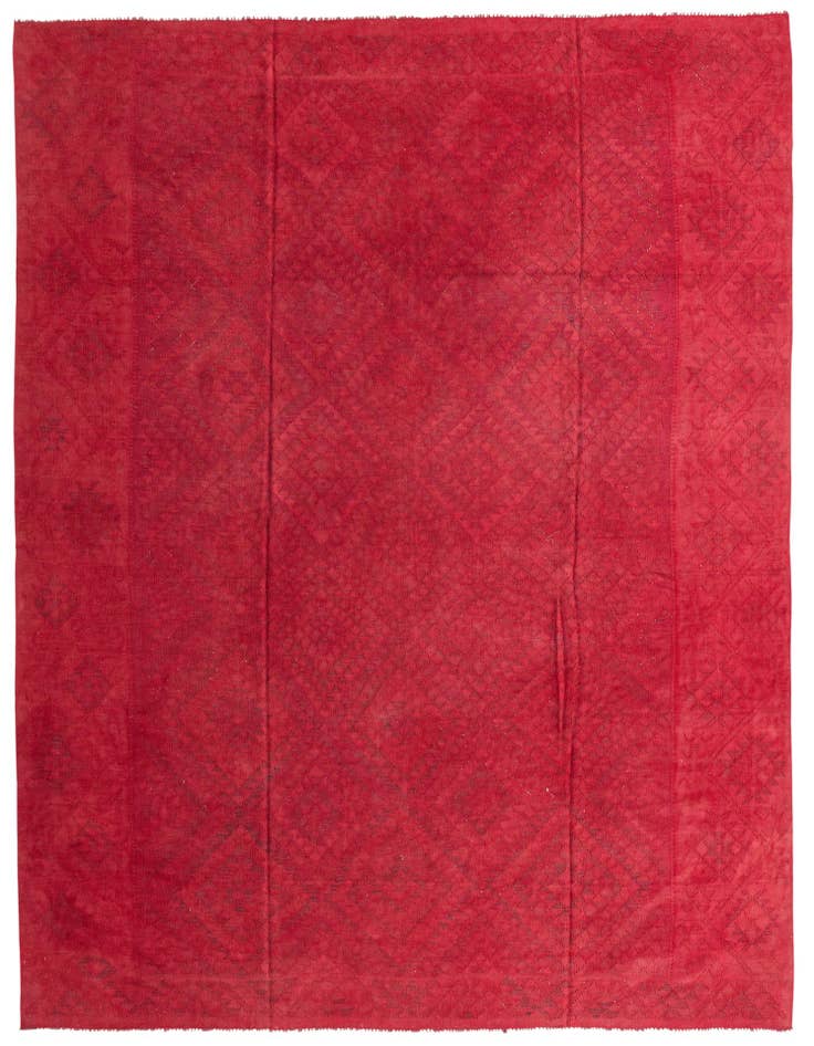 Detail image of 9' 7 x 12' 7 Hand Woven Kilim Fars Wool Rug