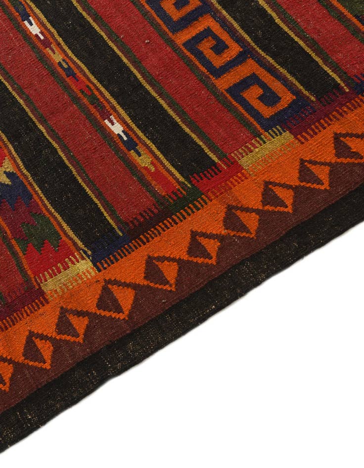 Detail image of 6' x 9' 9  Hand Woven Kilim Fars Wool Rug