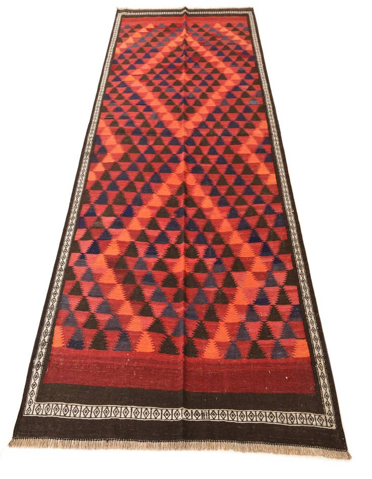Detail image of 5' x 8' 10  Hand Woven Kilim Fars Wool Rug