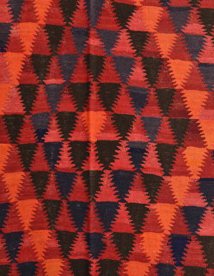 Detail image of 5' x 8' 10  Hand Woven Kilim Fars Wool Rug