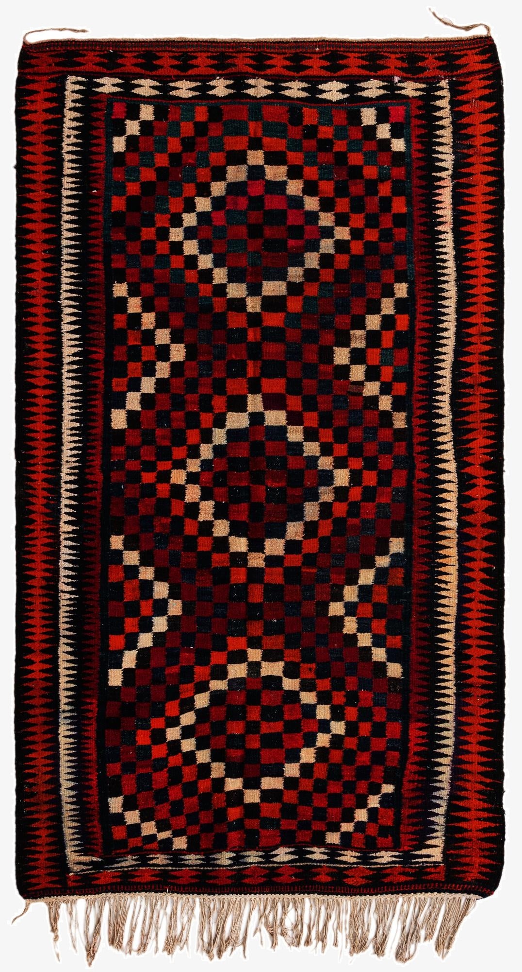 152cm x 262cm  Hand Woven Kilim Fars Wool Rug