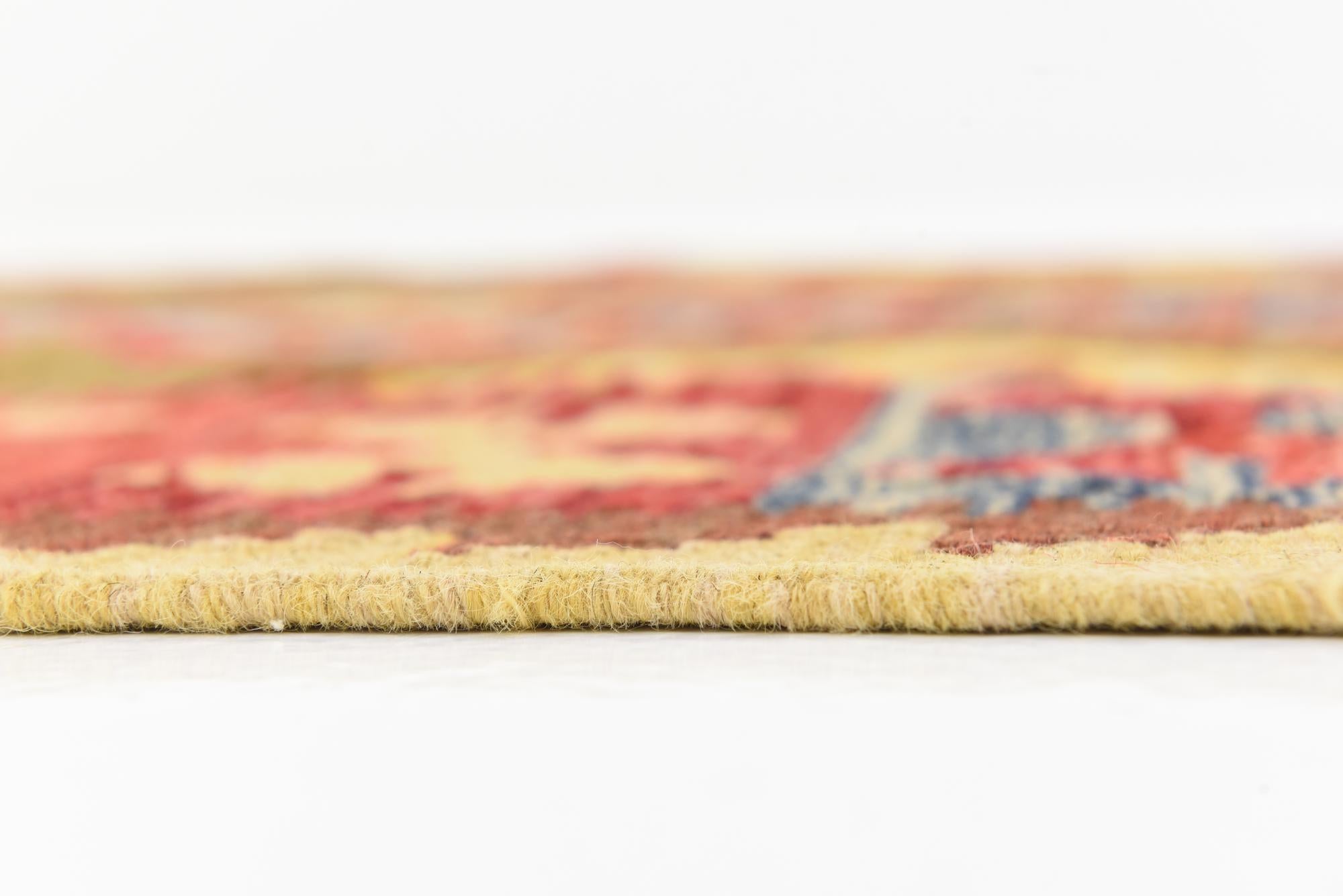 3' 3 x 6' 5 Hand Woven Kilim Maymana Wool Rug