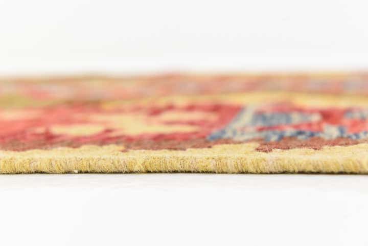 3' 3 x 6' 5 Hand Woven Kilim Maymana Wool Rug