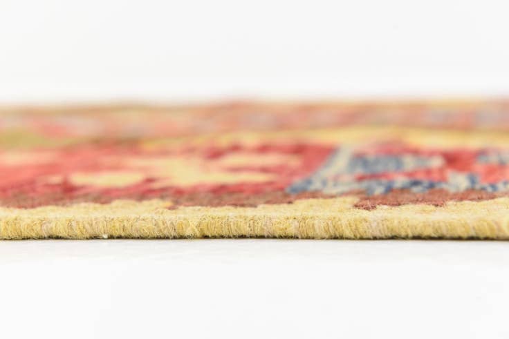 Detail image of 3' 3 x 6' 5 Hand Woven Kilim Maymana Wool Rug