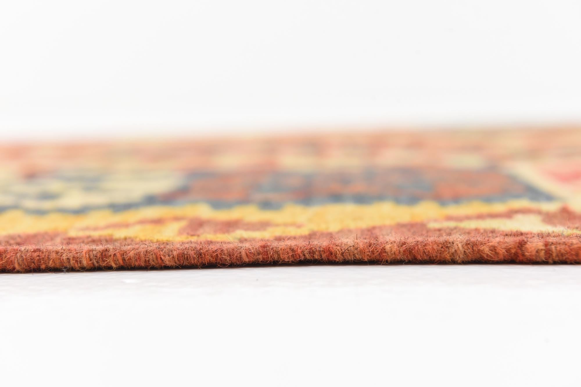 3' 4 x 6' 3 Hand Woven Kilim Maymana Wool Rug