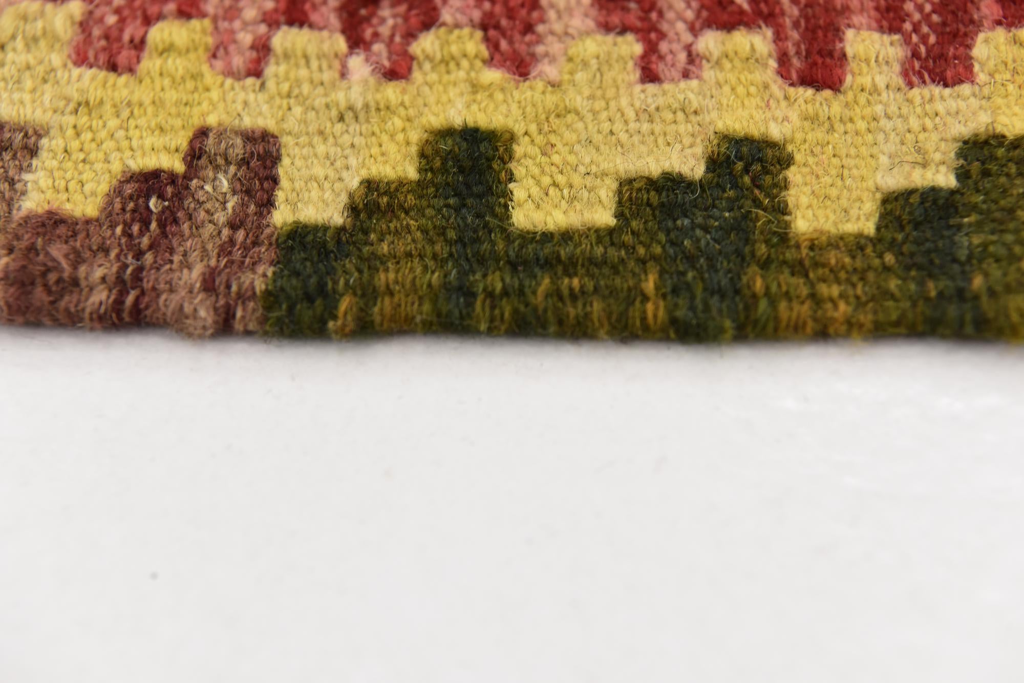 100cm x 140cm Tejido a mano Kilim Maymana Alfombra Lana