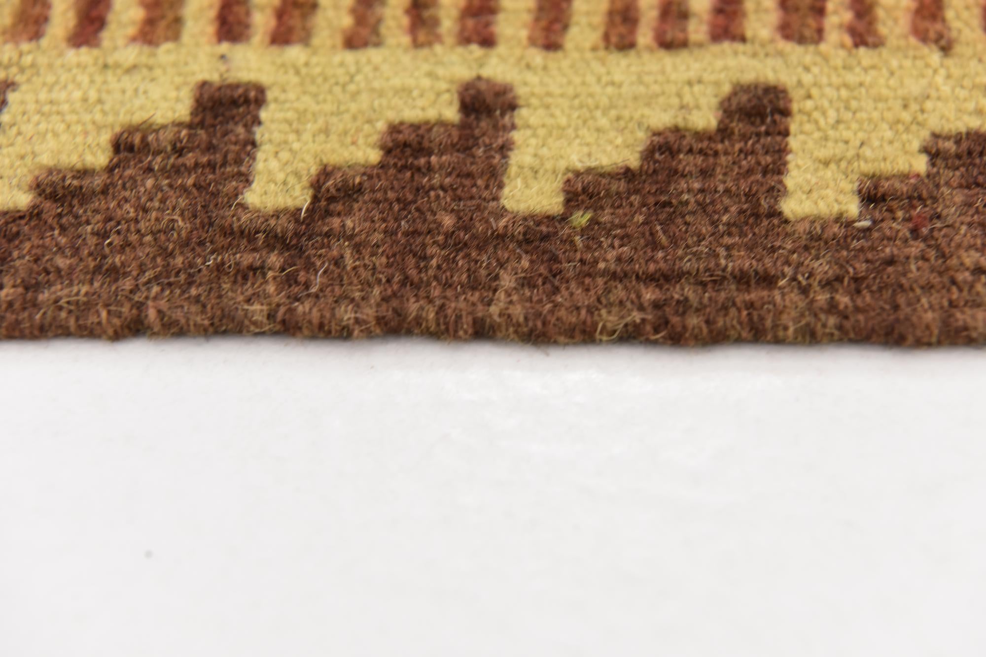 3' 4 x 6' 3 Hand Woven Kilim Maymana Wool Rug